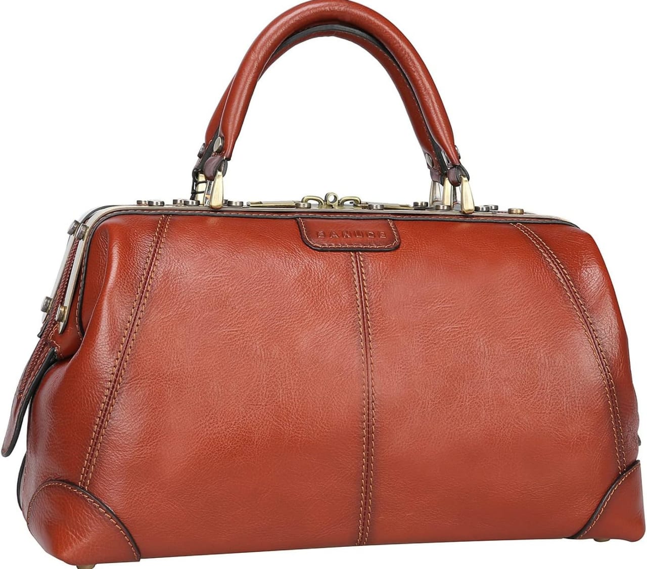 Leather briefcase