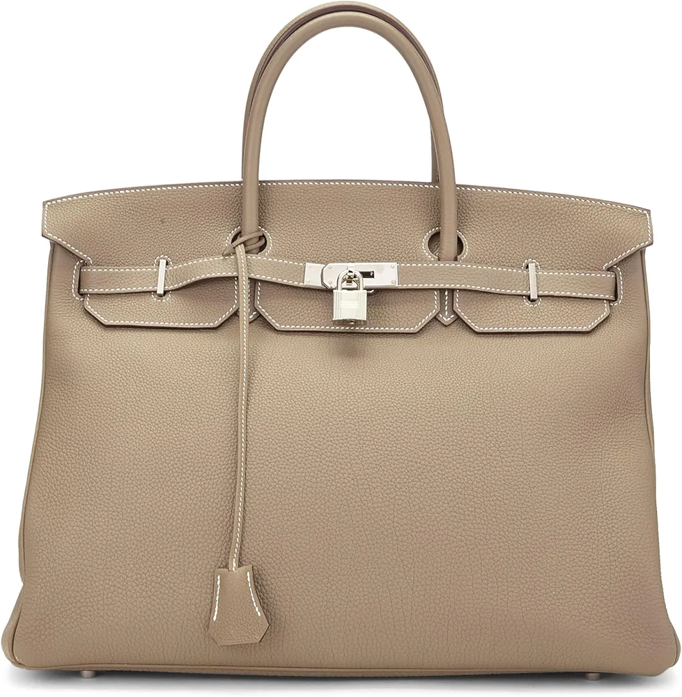 Hermès pre-owned Etoupe Togo Birkin 40 luxury investment bag